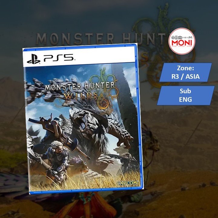 PS5 MONSTER HUNTER WILDS (Asia) (EN) แผ่นเกมส์ มือ1 พร้อมส่ง