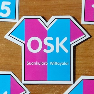 สติกเกอร์ ติดรถ สวนกุหลาบ สีสวยสด คมชัด กันน้ำ ติดแน่นทนทาน