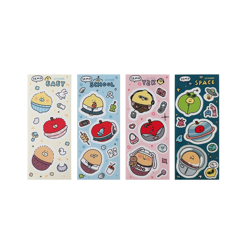 SECOND MORNING Trio Sticker สติกเกอร์