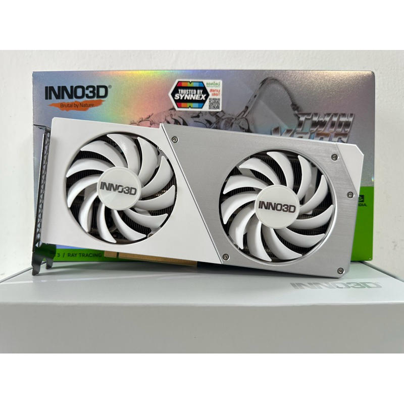 VGA INNO3D RTX4070SUPER TWIN X2 OC WHITE 12GB (การ์ดจอมือสอง)