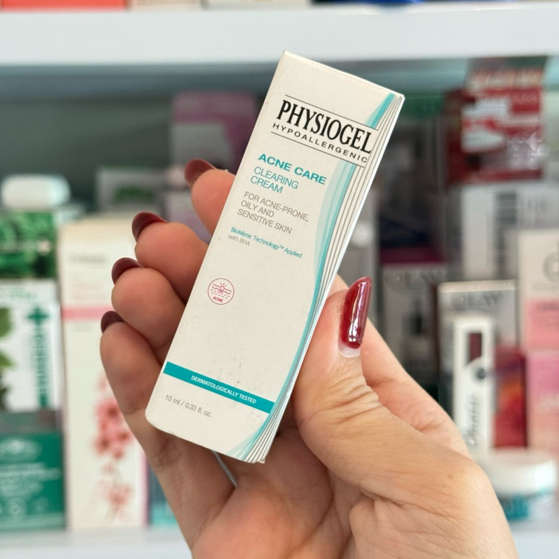 🔥ลดแรง พร้องส่ง🔥 Physiogel Acne Care Clearing Cream 10 ml. ฟิสิโอเจล ครีมบำรุงผิวหน้า