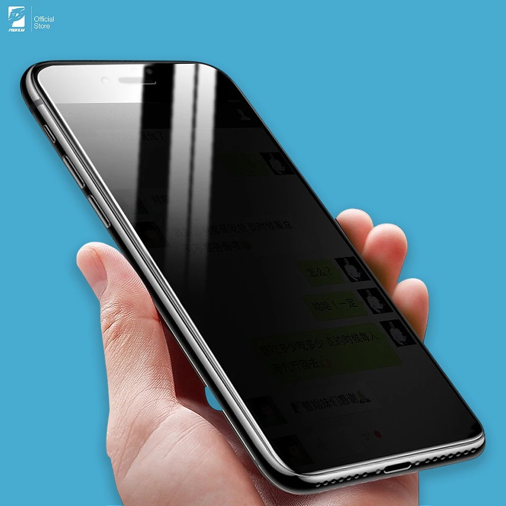ฟิล์มกระจกเต็มจอ สำหรับ iPhone กันมองกันเสือก รุ่น 16E/15/14 Pro Max 13 12 SE 6S 7 8 Plus X XR XS 11 thumbnail 3