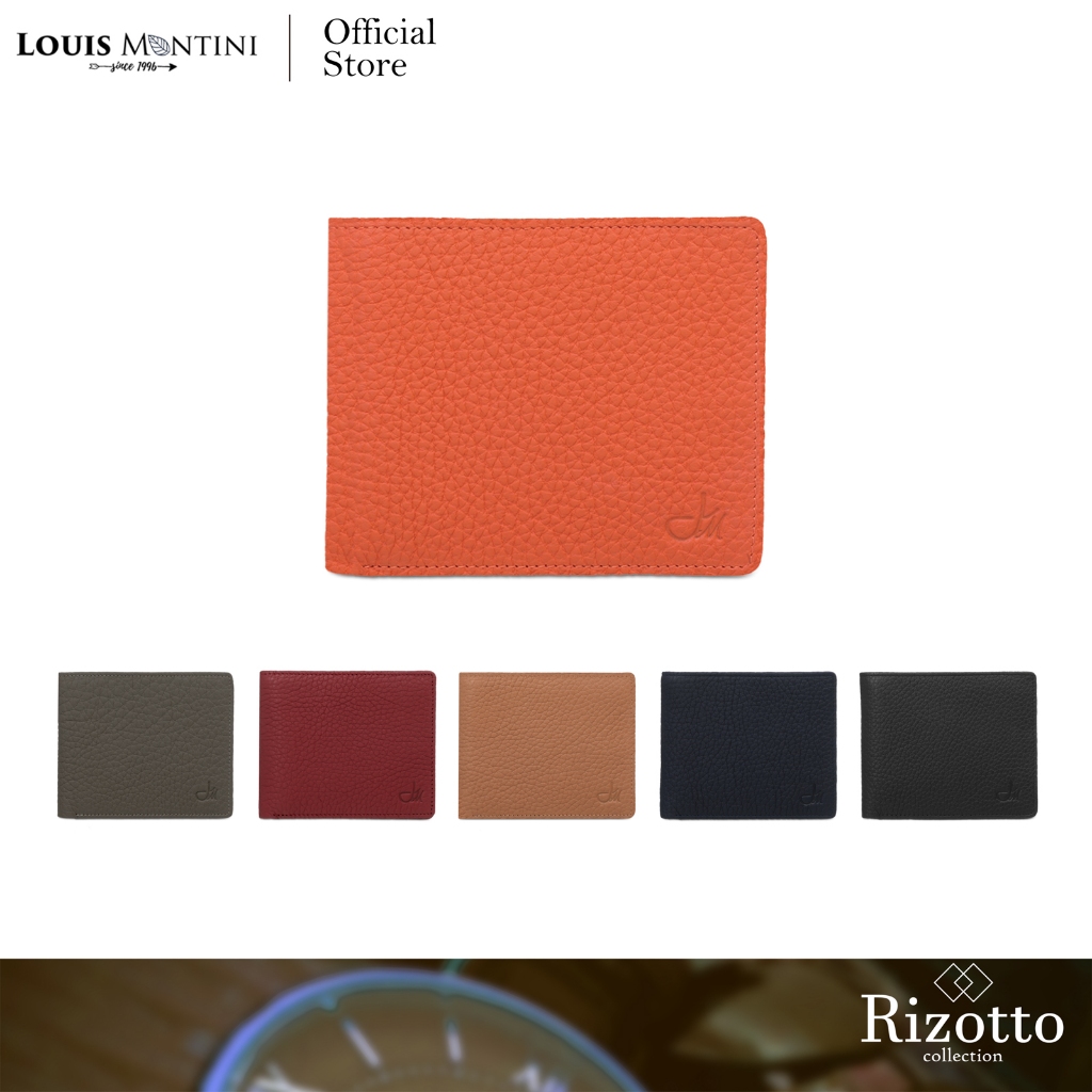 Louis Montini (Rizotto) กระเป๋าสตางค์ผู้ชาย หนังวัวนำเข้าอิตาลี Men's Wallet TTM112