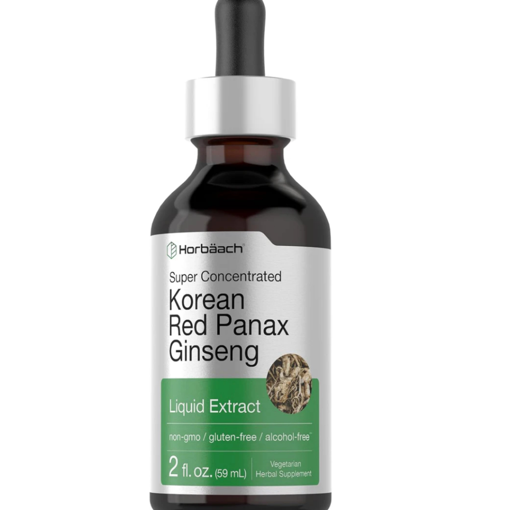Horbaach Korean Red Ginseng Extract | 2oz Liquid