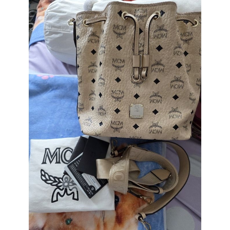 Used MCM แท้ 💯%ทรงขนมจีบ