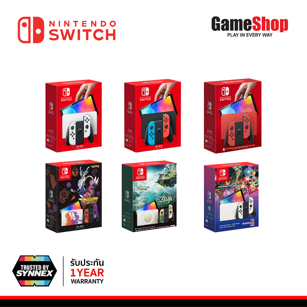 Nintendo Switch Oled Model / Console OLED Model (รับประกันศูนย์ไทย Synnex)