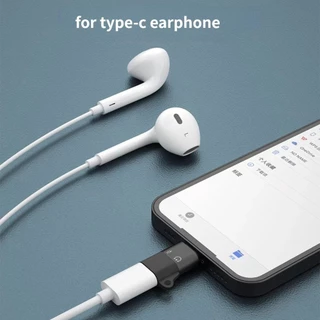 MC หัวแปลง TYPE-C เป็น iOS สำหรับชาร์จ เสียบหูฟัง เสียบไมค์ เสียบแฟลชไดรฟ์ OTG Converter Adapter