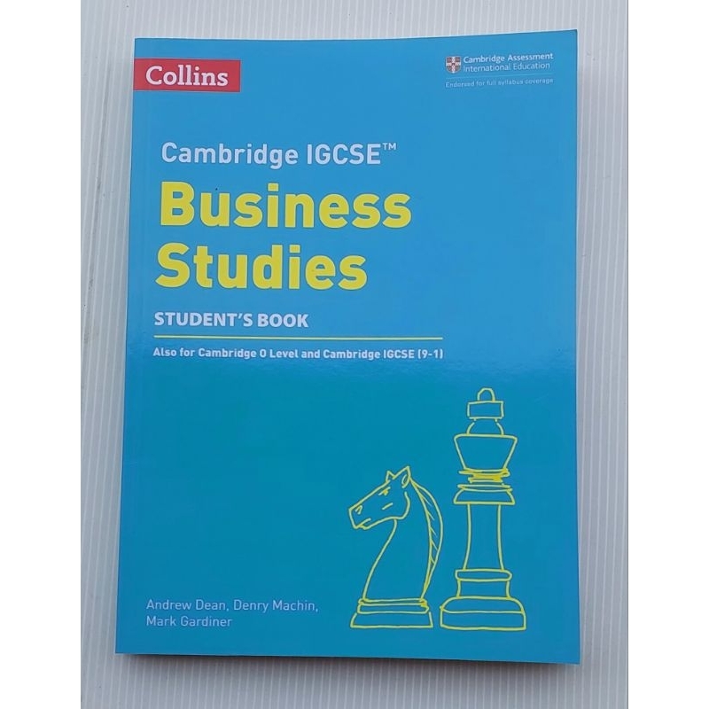 หนังสือ ธุรกิจศึกษา ภาษาอังกฤษ Cambridge IGCSE Business Studies STUDENT'S BOOK 416Page