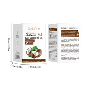 Sadoer Coconut Oil Hair Essential Oil ( 1 กระปุก 30 เม็ด )