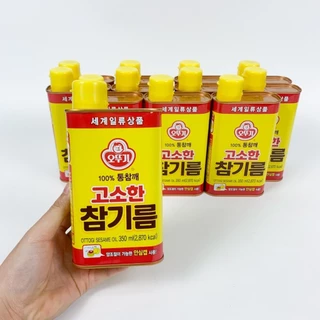 โอโตกิ น้ำมันงาเกาหลี 55ml 80ml 350ml Ottogi Korea Sesame Oil น้ำมันงา ของแท้ 100% 참기름