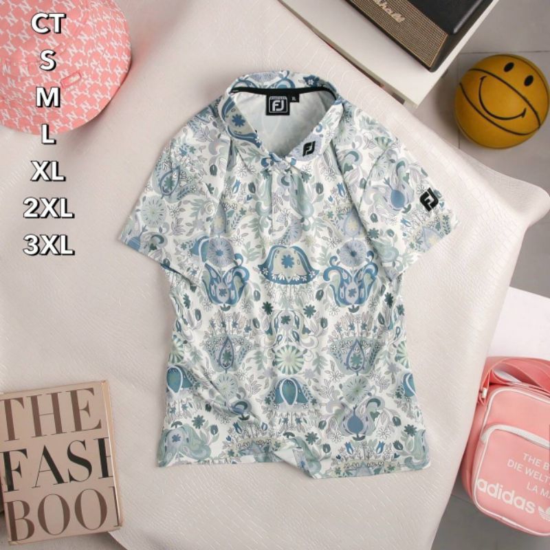 ‼️SALE‼️⛳Footjoy Golf Women's Polo เสื้อกอล์ฟผู้หญิง ผ้าดีมาก ยืดหยุ่นดี ใส่สบาย