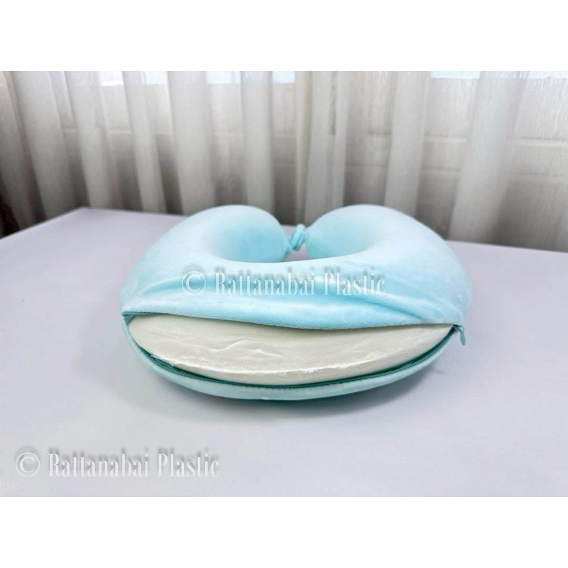 Moshi Moshi หมอนรองคอ (ถอดซักได้) ลาย Cinnamoroll ลิขสิทธิ์แท้