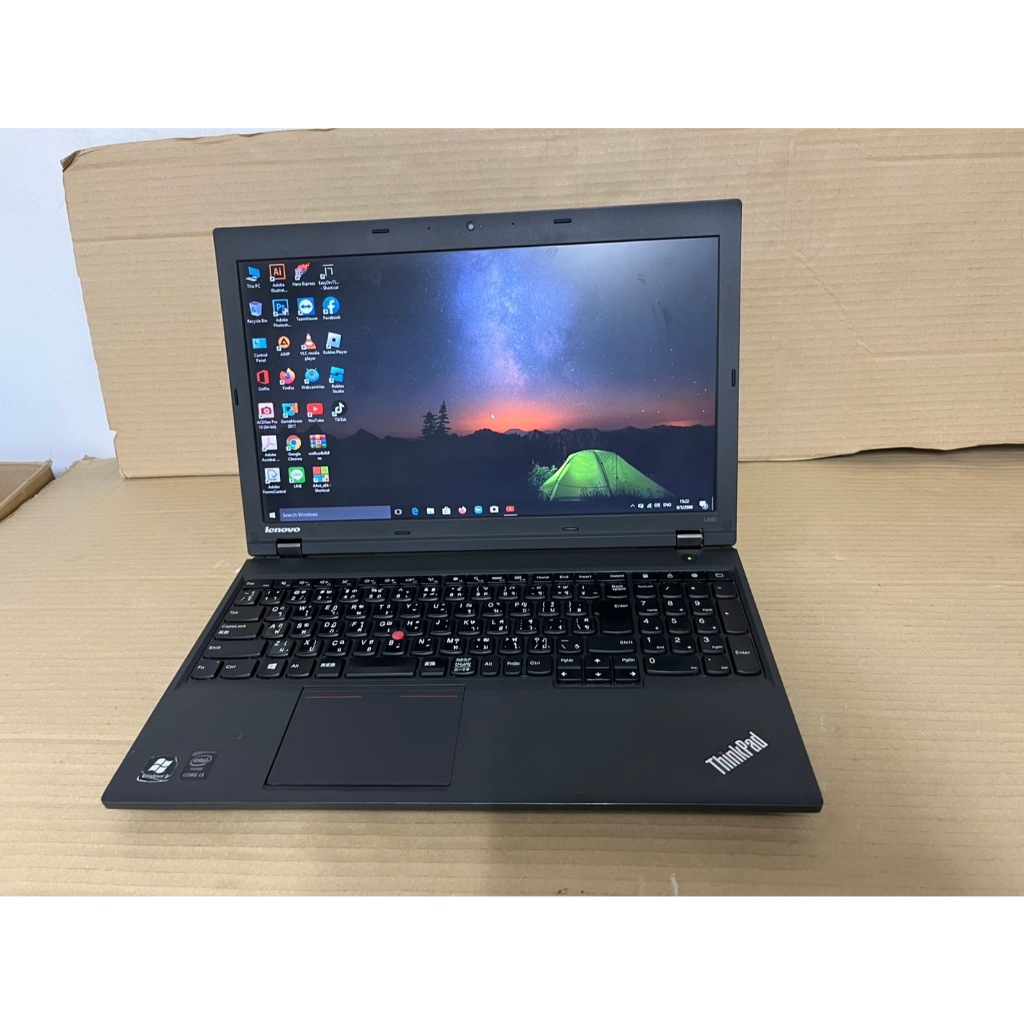 โน๊ตบุ๊คหน้าจอใหญ่ 15.6นิ้วLenovoL 540 lntel (R)Core(TM) i3 -4100mCPU2.50Ghz 2.49GHz-Ram4Gb-HDD500GB