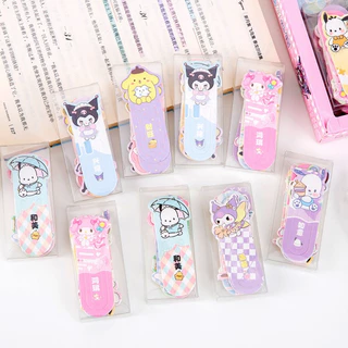 ที่คั่นหนังสือ ลายน่ารักสุดคิ้วท์ ซานริโอ้ Sanrio 1 กล่อง 15 ชิ้น Bookmark คละลาย หนีบกระดาษ ขนาดเล็กกะทัดรัด