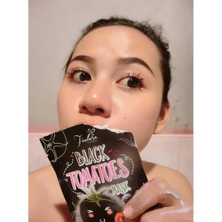 มาส์ก ฟินลาเซ่ (โปร 3 แถม 1 สครับ)Black tomatoes mask มาส์กมะเขือเทศดำ พอกผิวขาย ปรับสภาพผิว รอยดำ กระจ่างใส