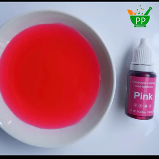 สีผสมอาหาร สีชมพุ U ( 1 ขวด )  ใช้ผสมอาหาร ใช้ผสมน้ำอัดลม