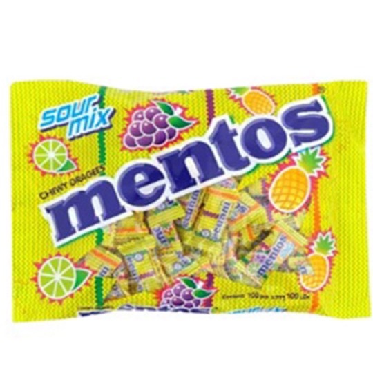 🍬 MENTOS 🍬 เมนทอส ลูกอม 100 เม็ด ขนาด 270 กรัม และ แบบแท่ง 37 กรัม minmin Mentos Fanta อมยิ้ม และ ลูกอม - รูปที่ 3