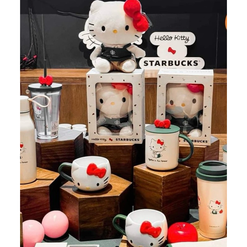 Starbucks x hello kitty together in fun forever แก้วคอลเลคชั่นคิตตี้
