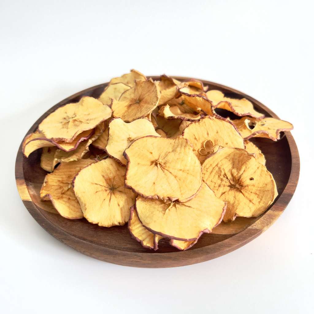 แอปเปิ้ลอบแห้ง 30 ชิ้น 🍏 ไม่เติมน้ำตาล สำหรับชา ขนม เครื่องดื่ม ส่งไว