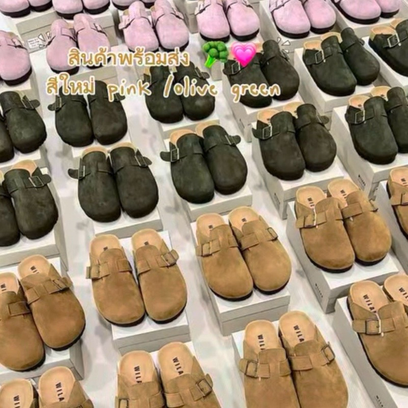 📢โค้ดลด100.-ในไลฟ์/วิดีโอ Cocoshoes’รุ่น“K92” รองเท้าเบอร์เคนเปิดส้น ดีเทลงานเข็มขัดคาด สวยชิค พื้นนิ่ม(เท้าอวบบวกไซส์)