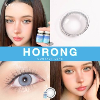 คอนแทคเลนส์ สายฝอ รุ่น Horong มีสี เทา/ตาล Gray/Brown มีค่าส…