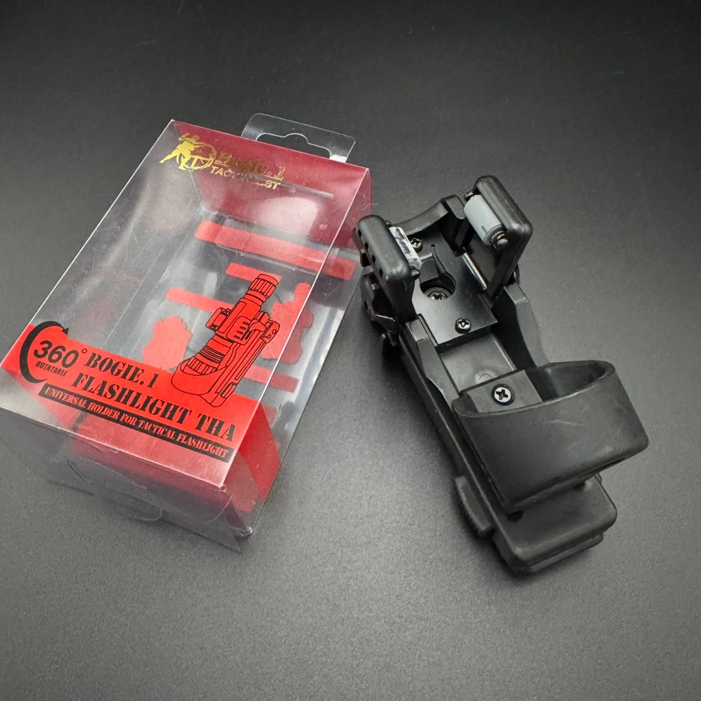 ซองไฟฉาย bogie1 รุ่น U วัสดุโพลิเมอร์ สำหรับเข็มขัดสนาม หมุนได้รอบ ตร.ทหาร รปภ. - รูปที่ 6