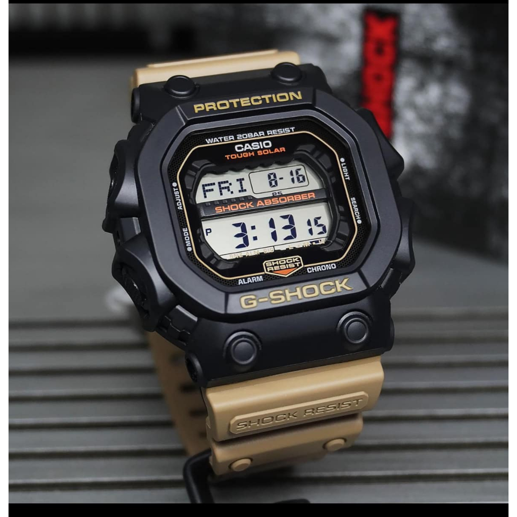 Casio G-Shock นาฬิกาผู้ชาย สายเรซิน รุ่น GX-56TU-1A5