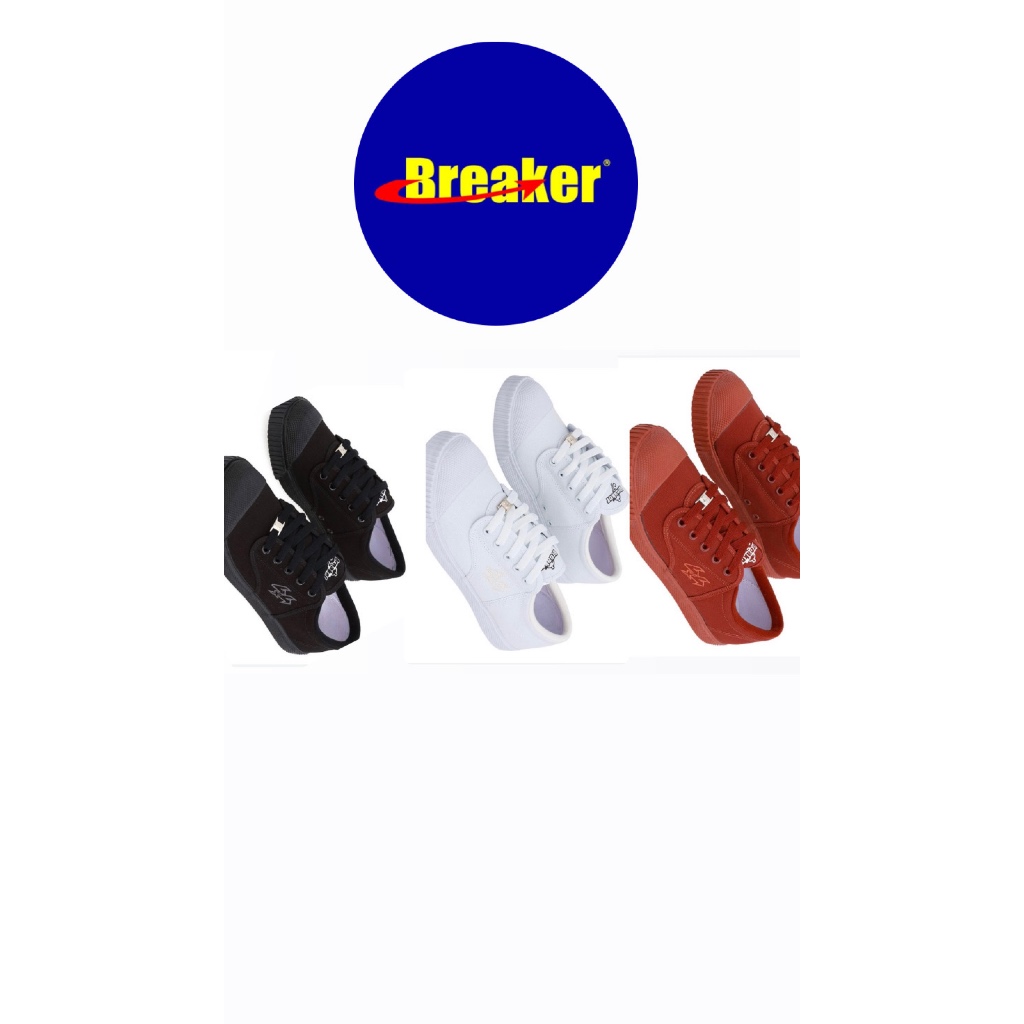 รองเท้าผ้าใบ Breaker 4x4ออกบิลเบิกโรงเรียนครบรุ่นครบสี