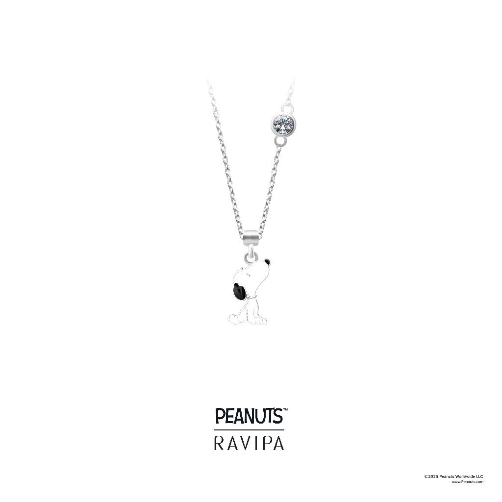 Ravipa PEANUTS™ | Snoopy Diamond Necklace – สร้อยคอ