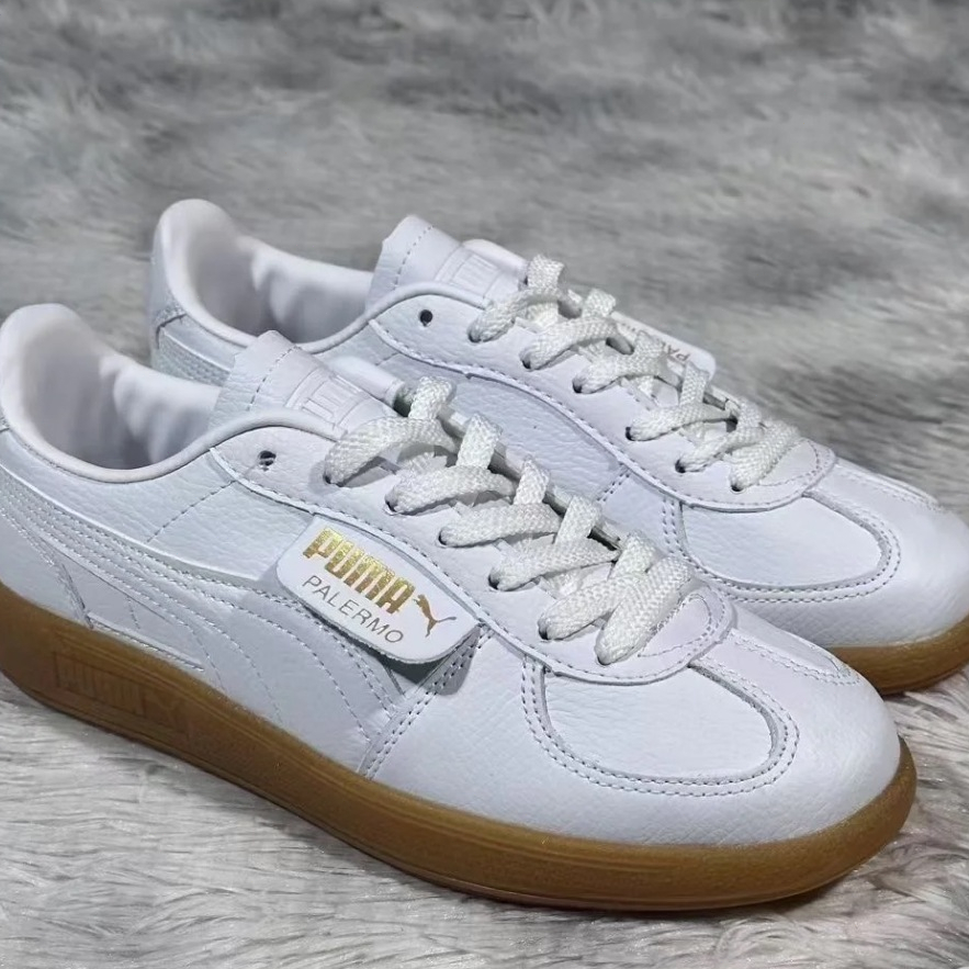 รองเท้าผ้าใบ Puma Palermo Retro Dexun ทรงโลว์ท็อป ลำลอง สไตล์วินเทจ ของแท้ 100%