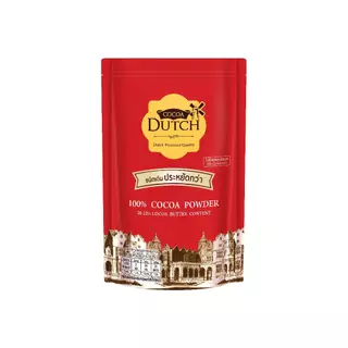 [ยกลัง]โกโก้ผง ตราโกโก้ดัทช์ ขนาด 450 ก. รีฟิล [ยกลัง]Cocoa Dutch Cocoa Powder 450 G. (Refill) 1x12 pack