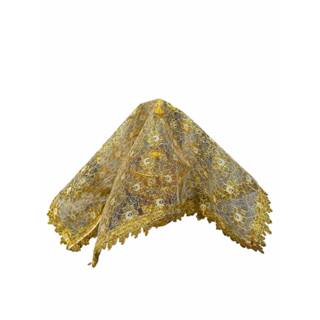 ผ้าคลุมหัวนาค ผ้าคลุมศรีษะงานบวชนาค  เครื่องบวชนาค ผ้าลูกไม้