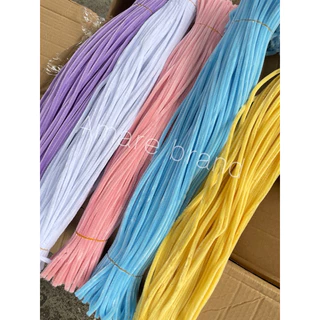 ลวดกำมะหยี่ยาว 60 ซม. 3 มัดขึ้นไปส่งใส่กล่องยาว ไม่งอ ฟู 7-8 มม. พร้อมส่งในไทย