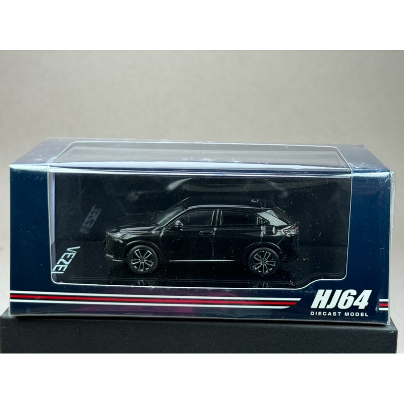 🔹Honda Vezel HEV Z Crystal Black Pearl Scale 1:64 ยี่ห้อ Hobby Japan