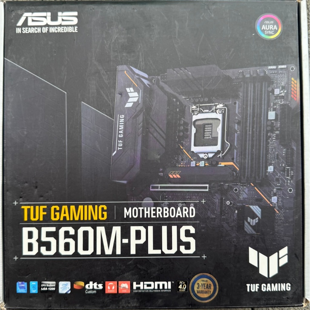 MAINBOARD (เมนบอร์ด) 1200 ASUS TUF GAMING B560M-PLUS มือสอง