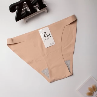 ZH.322กางเกงชั้นในไร้ตะเข็บรีดกาวทั้งตัวสำหรับผู้หญิง บิกินี่ไร้ขอบเอวต่ำ(8สี)สินค้าพร้องส่ง