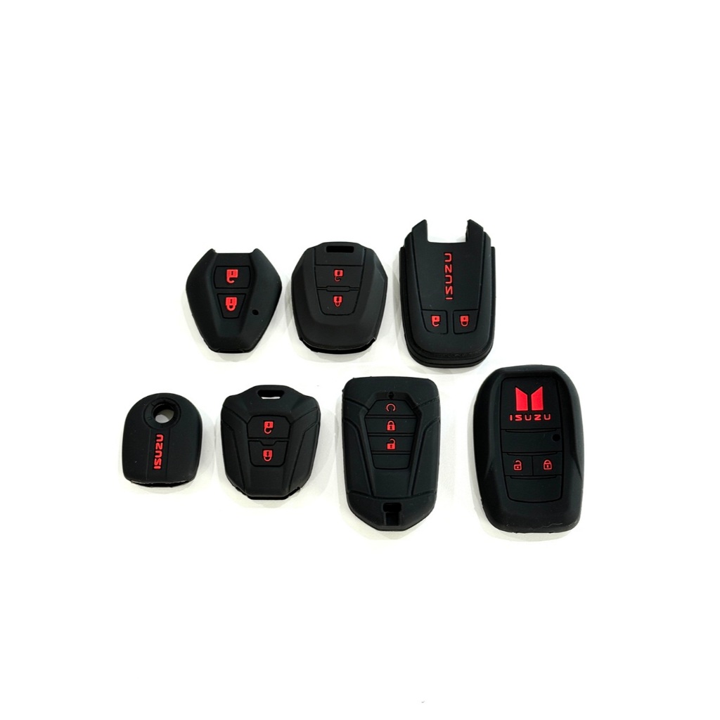 ซองกุญแจ ซิลิโคน หุ้มกุญแจ ดอกกุญแจ กุญแจรีโมท สำหรับ All New ISUZU D-MAX ออนิว อีซูซุ ดีแม็กส์