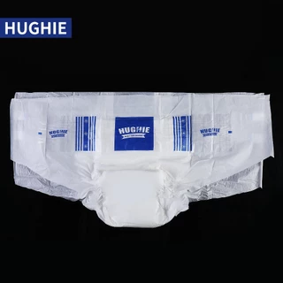 【ใช้ได้ทั้งชายแ】HUGHIE ผ้าอ้อมผู้ใหญ่ แบบแปะเทป ผ้าอ้อมบางเฉียบ ผ้าอ้อมผู้ใหญ กันรั่ว - M/L/XL (10 ชิ้น/1 Pack)