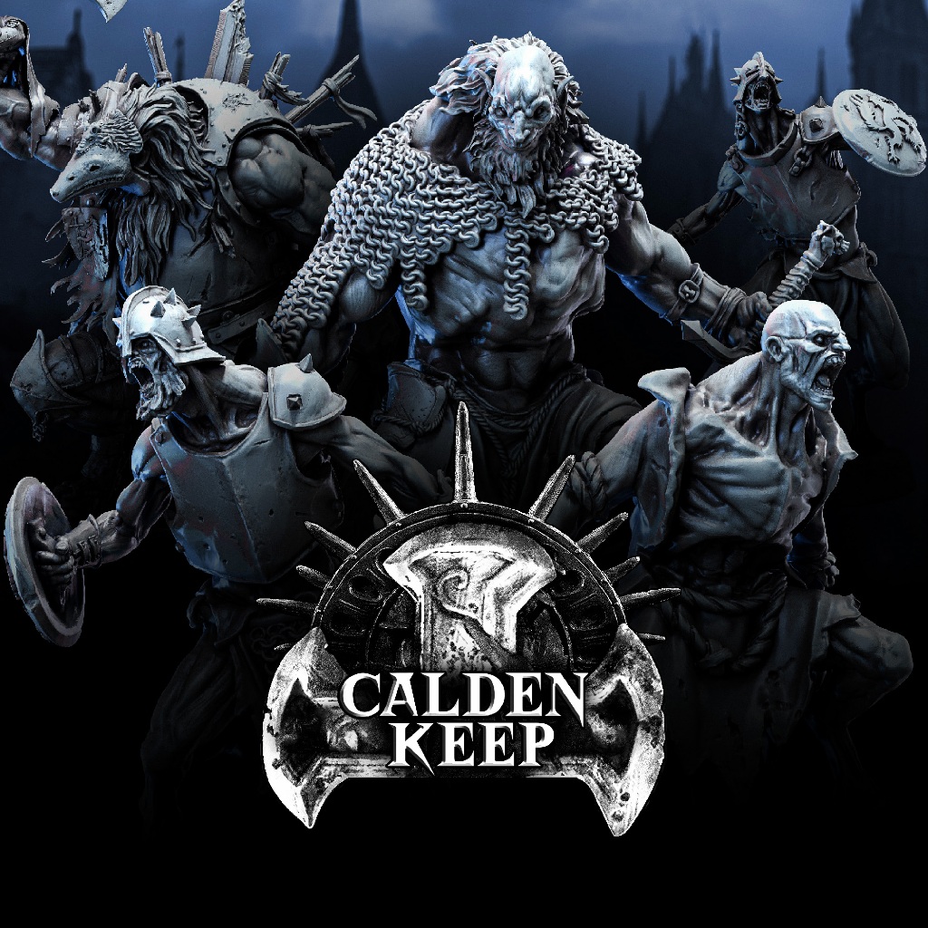 Calden Keep - III - proxy miniature สำหรับ Trench Crusade [ผลิตภายใน 1-3 วัน]
