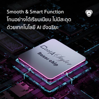 CoolAstyler เครื่องโกนหนวด ชาร์ครั้งเดียวใช้ได้12เดือน IPX7ล้างน้ำได้ ที่โกนหนวดไฟฟ้ากล่องของขวัญ