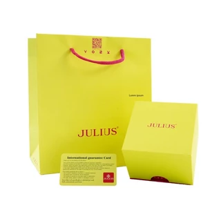 Julius นาฬิกาข้อมือผู้หญิง JA-1535 สายสแตนเลส แบรนด์เกาหลี แฟชั่นฮิตของแท้