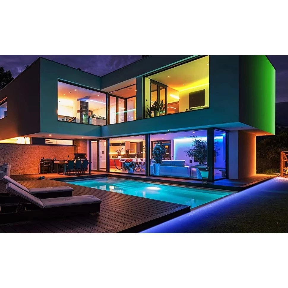 【จัดส่งจากประเทศไทย】ไฟ แถบไฟ RGB ไฟแต่งห้อง บลูทูธ/รีโมทคอนโทรล ยืดหยุ่นกันน้ำได้ ไฟหลังทีวี Neon Flex LED - รูปที่ 7