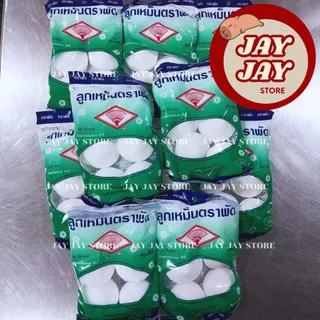 ลูกเหม็น ตราพัด 150g สีฟ้าลูกเล็ก / สีเขียวลูกใหญ่ ดับกลิ่น Naphthalene Ball Fan Brand ไล่หนู ดับกลิ่นห้องน้ำ