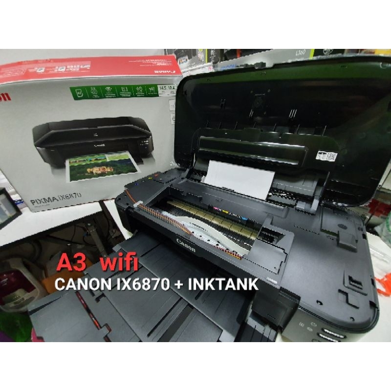 ปริ้นเตอร์ แคนนอน IX6870 พร้อมระบบ Inktank