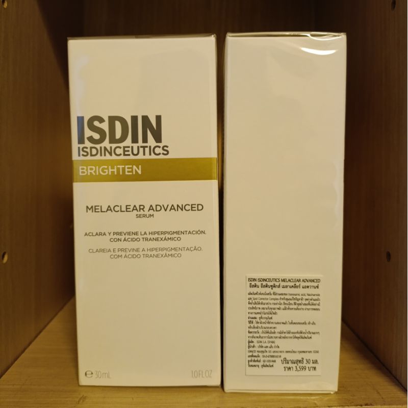 พร้อมส่ง ของแท้ แพ็คเกจใหม่ exp 2/2028 ISDIN ISDINCEUTICS MELACLEAR ADVANCED 30g
