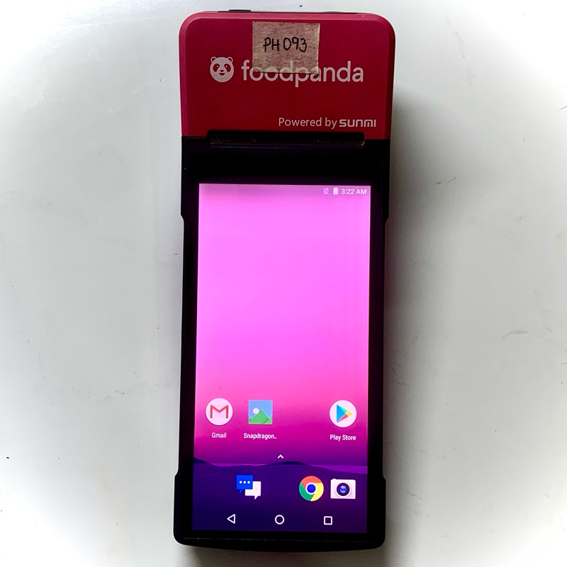PH093 Sunmi V2 Pro/POS มือสอง แบตใหม่ เปลี่ยนเดือน 5/68 เครื่องรับออเดอร์  ปลดล็อคแล้ว ลงแอพอื่นๆได้