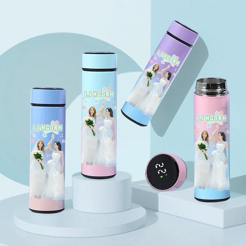 กระบอกน้ำเก็บอุณหภูมิ LED Lingorm หลิงออม พร้อมส่ง