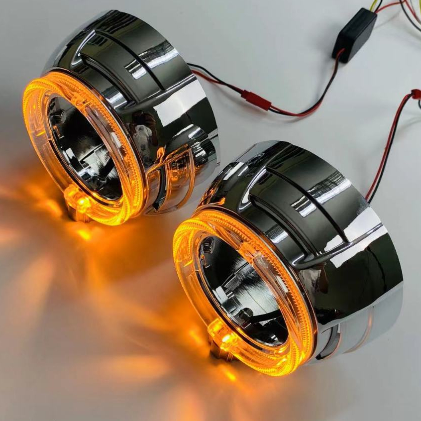 ฝาครอบโปรเจคเตอร์ Bi led/bi xenon ขนาด 3 นิ้ว - สไตล์ Cayen A