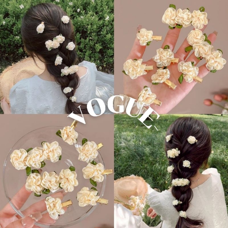 Vogue🌟พร้อมส่ง🌟 กิ๊บดอกไม้ สามขนาด มินิมอลเล็กๆ (VO-20/VO-21/VO-22)