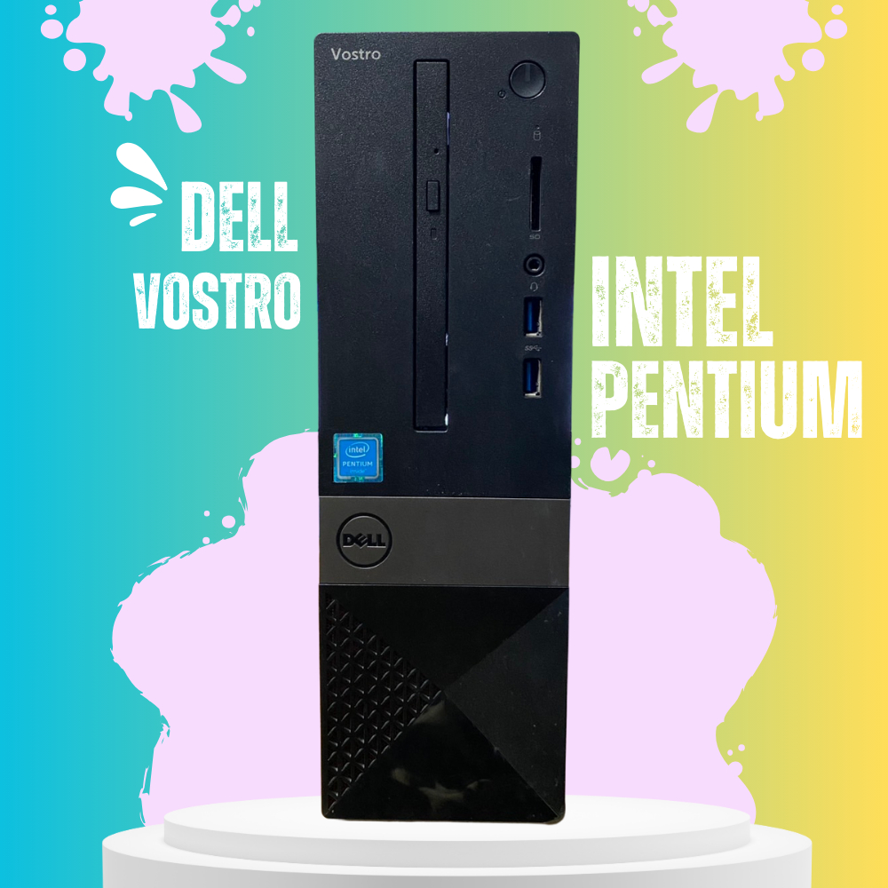 DELL VOSTRO PENTIUM J3710 | SSD 240GB มือสองลงโปรแกรมให้พร้อมใช้งาน
